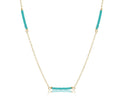15" Choker Simplicity Chain Gold - Hope Bliss - Sea Glass