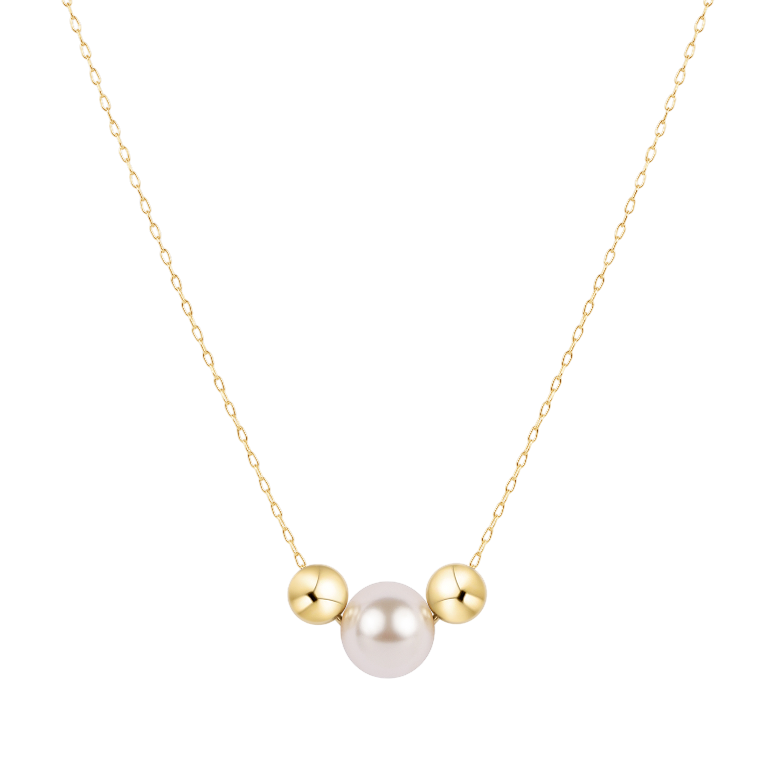 egirl 14" Necklace Gold - Purpose Pearl