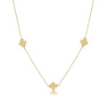 choker simplicity chain gold - signature cross gold
