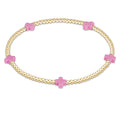 egirl Signature Cross Small 2mm Gold Bracelet