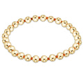 Gameday Hope Grateful 5mm Bead Bracelet - Orange
