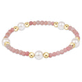 Purpose Pearl 6mm Gem Bracelet - Pink Opal