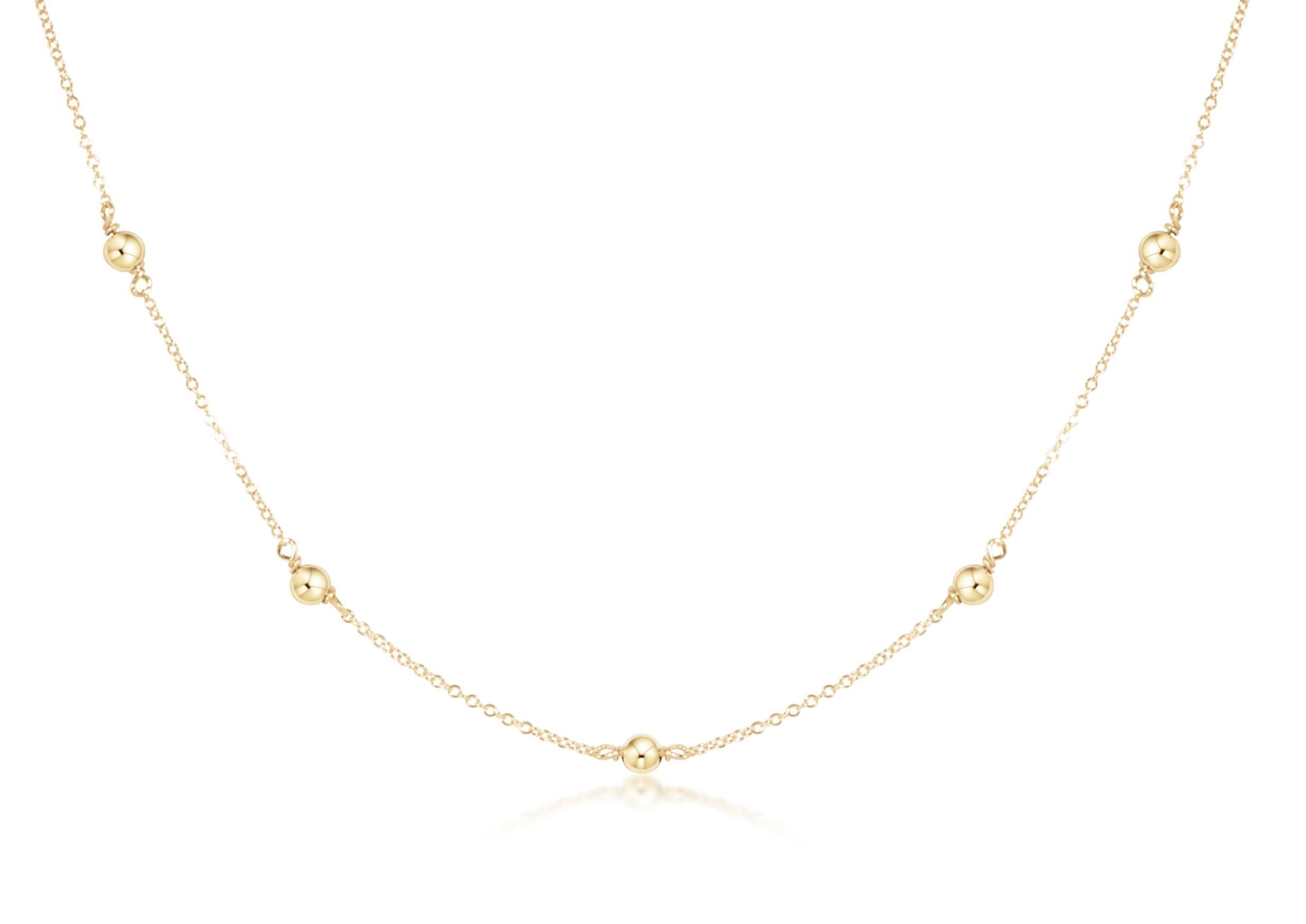 Choker Simplicity Chain Gold - Classic Gold 4mm