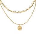 layers with meaning - gold small inspire