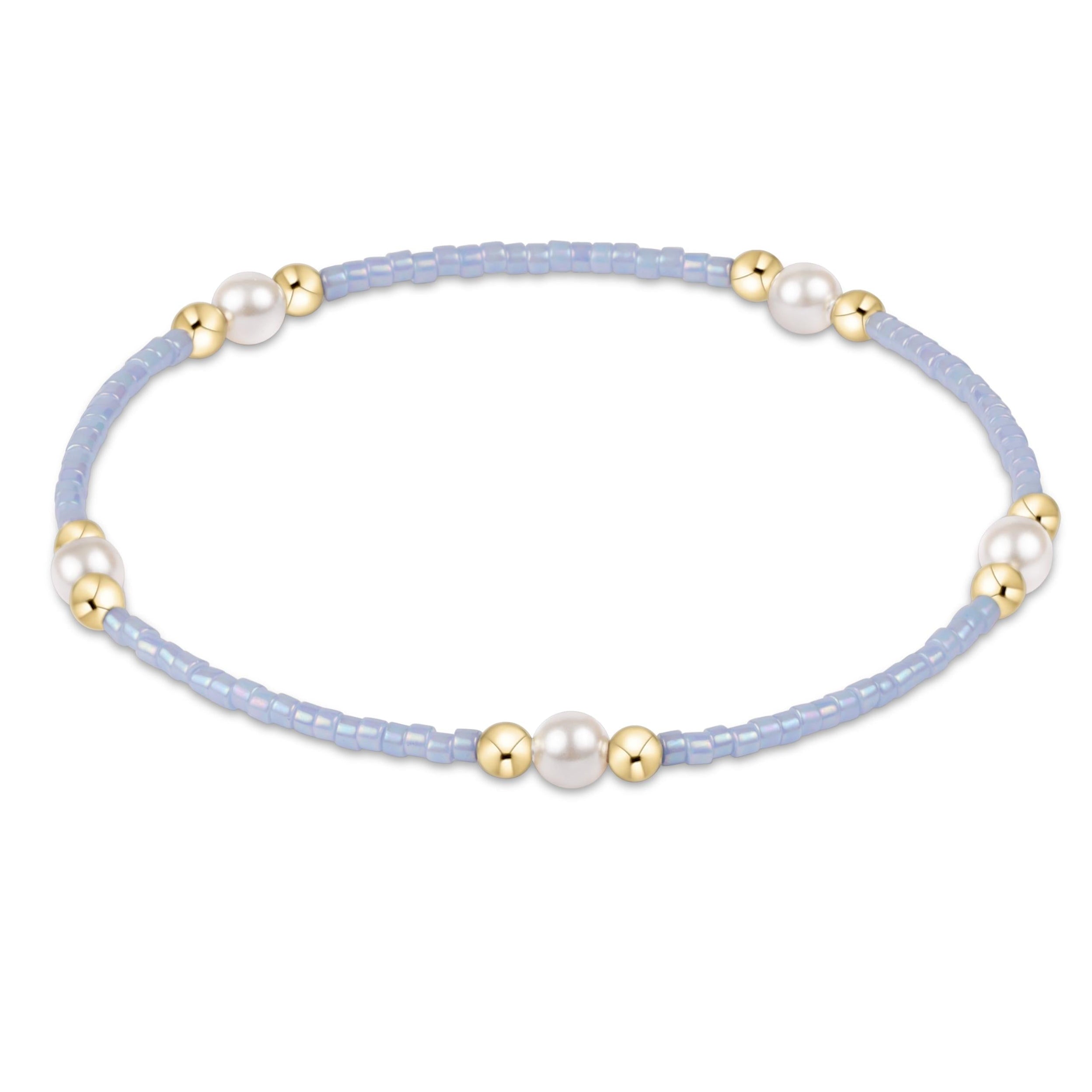 Hope Purpose Pearl Bracelet - Ocean Mist