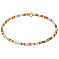 Gameday Hope Unwritten Bracelet - Burnt Orange-White