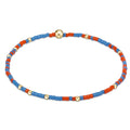 Gameday Hope Unwritten Bracelet - Bright Orange-Cobalt