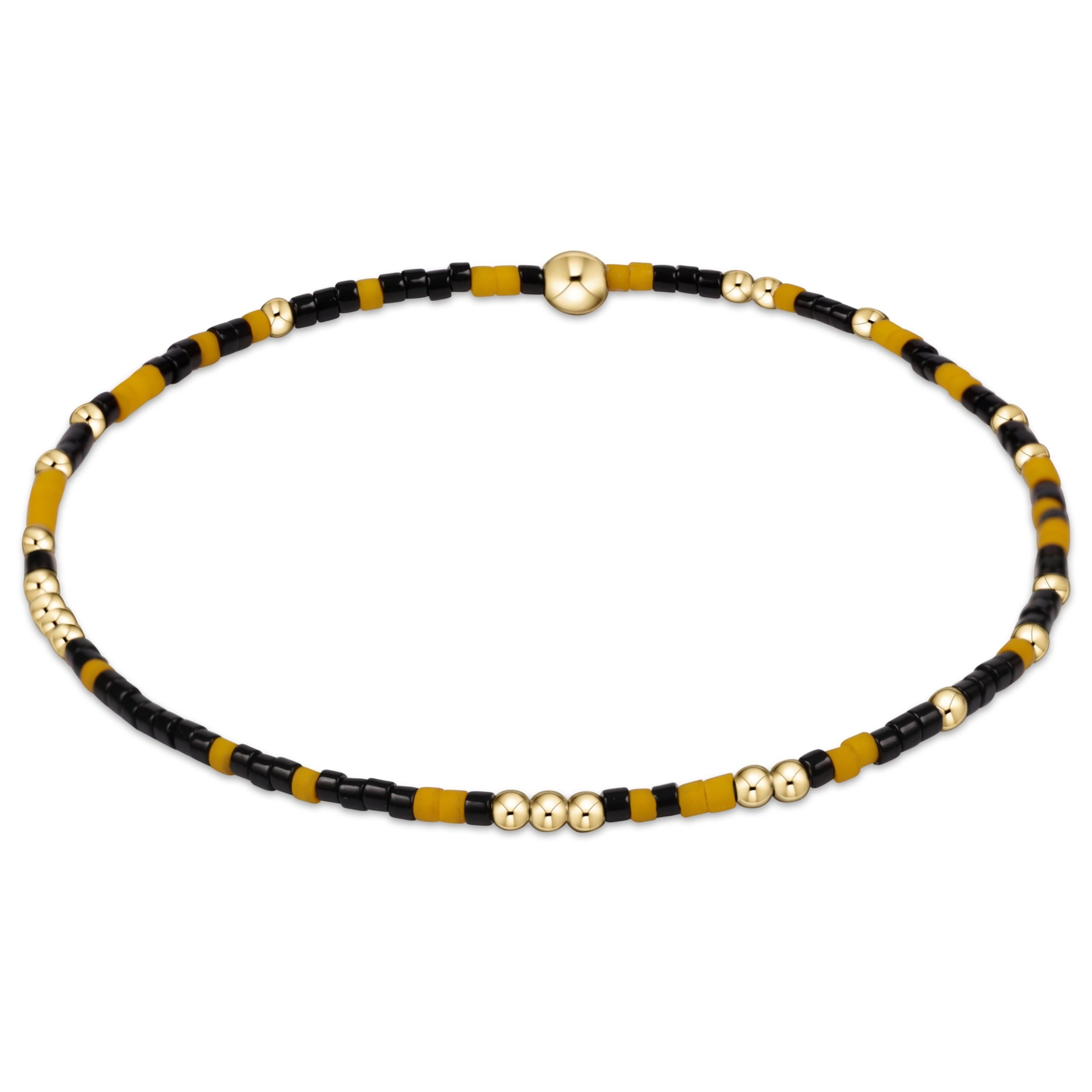 Gameday Hope Unwritten Bracelet - Golden Yellow-Black
